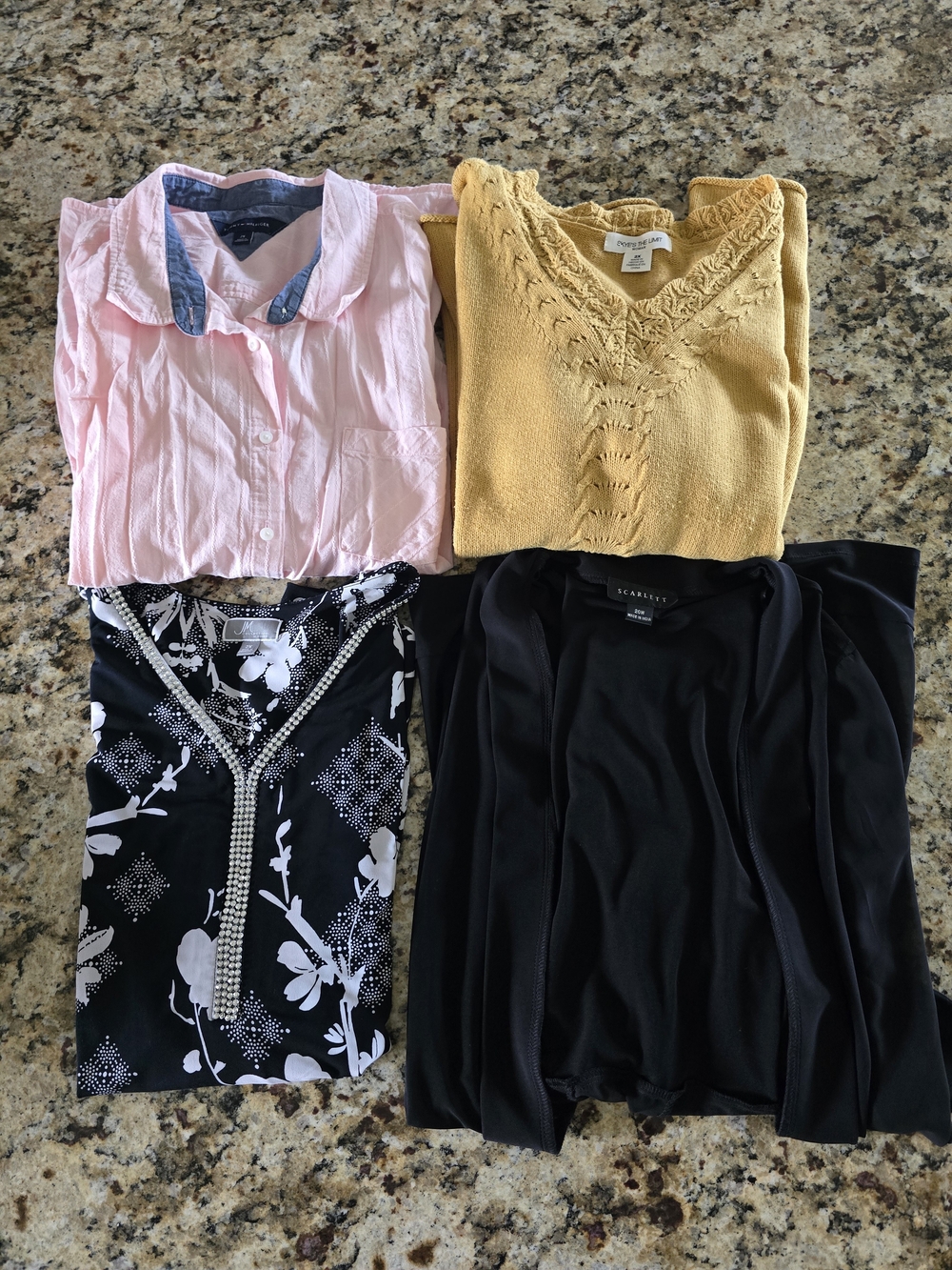 Women's Shirt Lot Of 4 Size: 2X